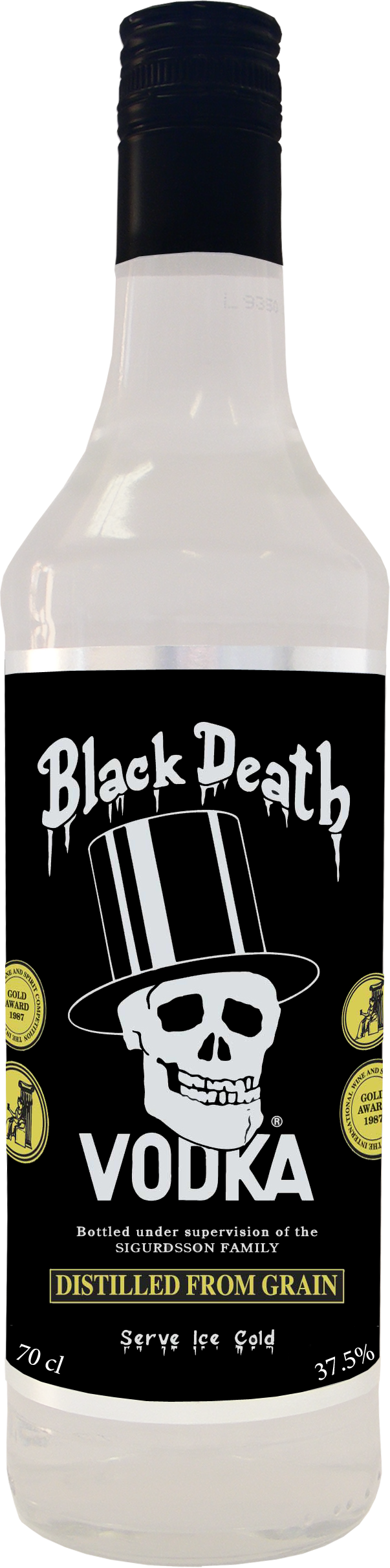 BLACK DEATH VODKA 70 CL